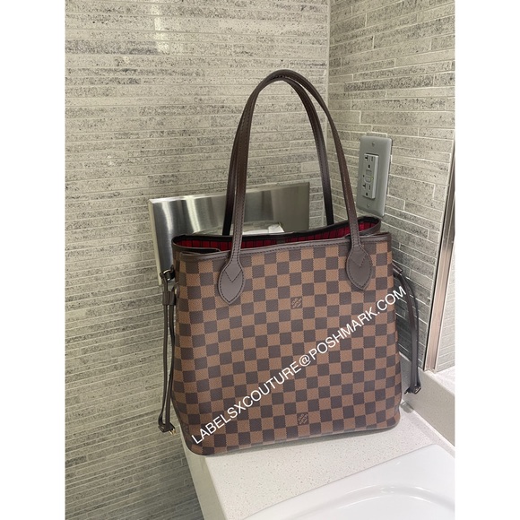 Louis Vuitton Handbags - Louis Vuitton Neverfull MM Damier Ebene Authentic